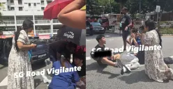 Kecelakaan tragis menewaskan bocah WNI di Chinatown Singapura setelah tertabrak mobil. (Sumber: Facebook/SGRV FRONT MAN)