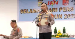 Wakapolda Metro Jaya Brigjen Pol Dekananto Eko Purwono saat menghadiri Hari Pers Nasional (HPN) di Polda Metro Jaya, Jakarta Selatan, Senin, 9 Februari 2026. (Sumber: Poskota/Ali Mansur)