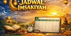Jadwal Imsakiyah puasa Ramadan 2026 versi Kemenag dan Muhammadiyah (Sumber: ChatGPT)