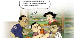 Obrolan warteg edisi Rabu, 11 Februari 2026. (Sumber: Poskota/Arif Setiadi)