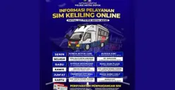 Jadwal SIM keliling Depok 2026. (Sumber: satlantaspolresmetrodepok)