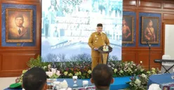 Bupati Bogor, Rudy Susmanto menerima penghargaan dari Paspampres di Mako Paspampres Jakarta, Rabu, 11 Februari 2026. (Sumber: Dok. Istimewa)