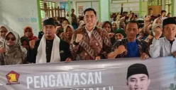 Anggota DPRD Jabar, Abdul Karim saat pelaksanaan kegiatan Pengawasan Penyelenggaraan Pemerintahan di Desa Bojonglarang, Kecamatan Cijati, Kabupaten Cianjur. (Sumber: Dok. Istimewa)