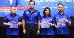 Merry Riana bersama sang suami, Alva Christoper Tjenderasa resmi bergabung sebagai kader Partai Demokrat. (Sumber: Instagram/@agusyudhoyono)