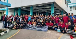 Konvoi motor listrik Patriot EV yang digelar PLN UID Jakarta Raya. (Sumber: Dok. Istimewa)