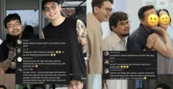 Unggahan Threads yang memicu dugaan publik terkait orientasi seksual Coki Pardede. (Sumber: Threads/@uptodatenetizen)