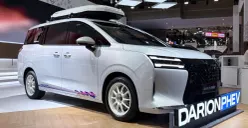 Wuling Darion tampil di IIMS 2026 dengan konsep modifikasi hasil kolaborasi Wuling dan NMAA. (Sumber: Wuling)