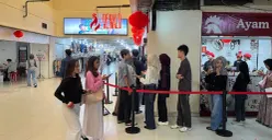 Suasana di Blok M Hub yang berada di kawasan Pasar Blok M, Kebayoran Baru, Jakarta Selatan, Kamis, 12 Februari 2026. (Sumber: Poskota/Pandi Ramedhan)