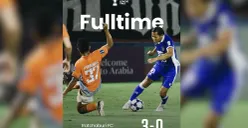 Hasil akhir Persib Bandung vs Ratchaburi FC dengan kekalahan skor 3-0 (Sumber: Instagram/@persib)