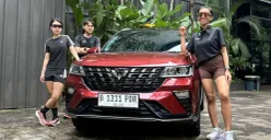 Wuling berkolaborasi dengan USS Running Club di IIMS 2026 dengan menghadirkan New Alvez. (Sumber: Wuling)