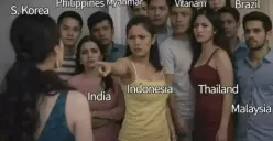 Ilustrasi - istilah SEAblings dan KNetz, dua sebutan yang merepresentasikan kelompok netizen Asia Tenggara dan Korea Selatan. (Sumber: Instagram/@awreceh)