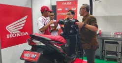 Festival Vokasi Satu Hati (FeVoSH) 2026 yang digelar di Astra Honda Motor Safety Riding and Training Center, Deltamas, Jawa Barat. (Sumber: Poskota/Erwan Hartawan)