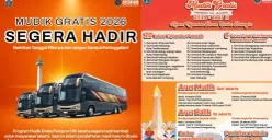 Ilustrasi program mudik gratis Pemprov DKI Jakarta. (Sumber: Instagram/@dishubdkijakarta)