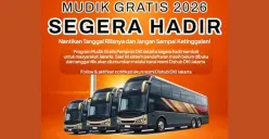 Pendaftaran mudik gratis DKI Jakarta 2026 segera dibuka. (Sumber: Instagram/@dishubdkijakarta)
