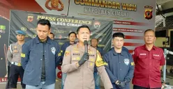 Polres Cimahi melaksanakan gelar perkara, Minggu 15 Februari 2026. (Sumber: Poskota/Gatot Poedji Utomo)