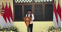 Gubernur Jakarta Pramono Anung di Senen, Jakarta Pusat, Minggu, 15 Februari 2026. (Sumber: Poskota/M. Tegar Jihad)