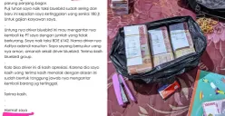 Tangkapan layar unggahan pelanggan yang menceritakan kejujuran driver Bluebird BDE 6142, Aditya Adandi Nasution, setelah mengembalikan uang Rp180 juta yang tertinggal di dalam taksinya. (Sumber: Threads/@martin.ml.pasaribu)