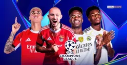 Live streaming Benfica vs Real Madrid di babak play-off Liga Champions 2025/2026. (Sumber: Vidio.com)
