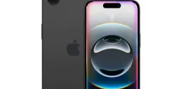 Konsep visual iPhone 17e yang diprediksi hadir dengan Dynamic Island, kamera 48MP, dan dukungan MagSafe cepat. (Sumber: Pinterest)