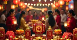 Ilustrasi perayaan Imlek 2026 (Sumber: Wikimedia Commons)