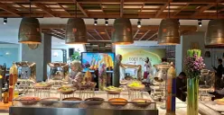 The Margo Hotel Depok tawarkan menu buffet berbuka puasa dengan menu khas timur tengah. (Sumber: Dok. Humas The Margo Hotel)