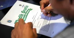 Pendaftaran program mudik gratis Pemprov DKI Jakarta. (Sumber: Berita Jakarta)