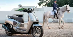 Honda meluncurkan skutik premium NWF 150 di China. (Sumber: Wuyang Honda)