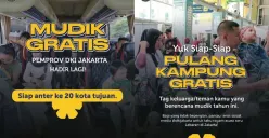 Program Mudik Gratis DKI Jakarta untuk Lebaran 2026 dibuka besok, 22 Februari 2026. (Sumber: Instagram/@dkijakarta)