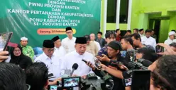 Menteri Agraria dan Tata Ruang/Kepala Badan Pertanahan Nasional (ATR/BPN), Nusron Wahid, mendorong pesantren miliki Sertipikat Hak Milik (SHM). (Sumber: Kementerian ATR/BPN)