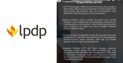 Tangkapan layar pernyataan resmi LPDP mengenai isu kewajiban pengabdian salah satu alumni yang tengah menjadi sorotan publik. (Sumber: Instagram/@lpdp_ri)