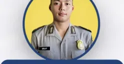 Polisi muda Bripda Dirja Pratama alias DP (19) yang tewas dianiaya seniornya. (Sumber: Threads/@hendrass92)