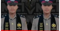 Sosok Bripda Pirman yang jadi tersangka utama penganiayaan Bripda Dirja Pratama alias DP (19). (Sumber: Threads/@update_info_sulsel)