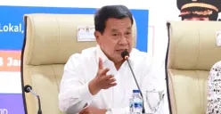 Potret Bupati Tangerang, Maesyal Rasyid yang menjelaskan terkait kuota serta program mudik gratis Pemkab Tangerang 2026. (Sumber: Poskota/Veronica))