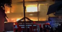 Kebakaran Pasar Rebo, Kabupaten Purwakarta, Selasa, 24 Februari 2026. (Sumber: Dok. Istimewa)