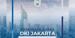 Prakiraan cuaca Jakarta 25 Februari 2026. (Sumber: Instagram/@infobmkg)