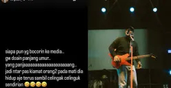 Virgoun geram undangan nikah bocor. (Sumber: Instagram/@virgoun_)