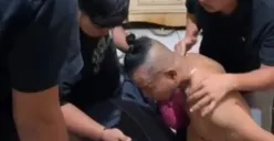 Polisi meringkus pelaku jambret di rumahnya, Kampung Dumus, Desa Pematang, Kecamatan Kragilan, Kabupaten Serang. (Sumber: Dok. Polres Serang)