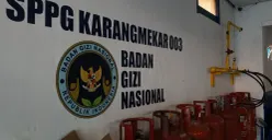 Kondisi dapur MBG di Jalan Babakan, Cimahi Tengah, Kota Cimahi. (Sumber: Poskota/Gatot Poedji Utomo)