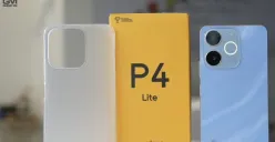 Realme P4 Lite 4G menawarkan layar 90Hz, baterai 6.300mAh, reverse charging 6W, dan desain tipis 7,49 mm. (Sumber: YouTube/Gadget Me)
