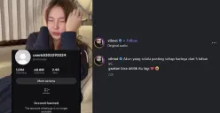 Akun TikTok Vilmei sempat dinyatakan diblokir permanen oleh TikTok. (Sumber: Instagram/@vilmei)