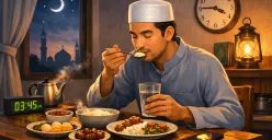 Jadwal Imsakiyah di 10 Ramadhan 1447H di Kota Jakarta. (Sumber: ChatGPT)