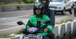 Kebijakan pemberian BHR Ojol 2026. (Sumber: Poskota/Bilal Nugraha Ginanjar)