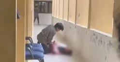 Tangkapan layar, kasus pembacokan mahasiswi UIN Suska Riau, yang berawal dari KKN berubah menjadi tragedi. (Sumber: X/@RajaNggang)