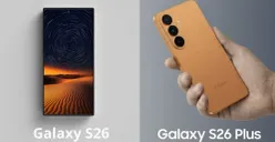Hp Samsung Galaxy S26 vs S26 Plus (Sumber: X/@GuruWallpaper1 dan X/@sakitechonline)