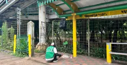 Sudintamhut Jakarta Timur di Hutan Kota Cawang, Jakarta Timur, Sabtu, 28 Februari 2026. (Sumber: Poskota/M Tegar Jihad)