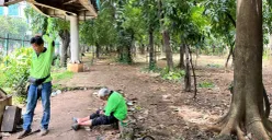 Taman Hutan Kora Cawang, Jakarta Timur, Sabtu, 28 Februari 2026. (Sumber: Poskota/M Tegar Jihad)