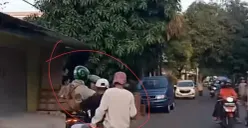 Viral wanita merasa dibegal oleh sejumlah orang diduga debt collector di kawasan Cengkareng, Jakarta Barat. (Sumber: tangkapan layar)