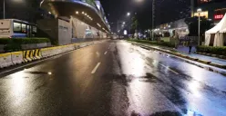 Lokasi perayaan pesta malam pergantian tahun di Jakarta sudah bersih sebelum matahari terbit, Kamis, 1 Januari 2026. (Sumber: Dok. DLH Jakarta)