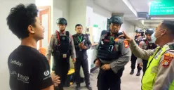 Polisi meminta keterangan korban pengeroyokan di Jalan Margonda, Pondok Cina, Beji, Kota Depok pada Rabu, 31 Desember 2025 (Sumber: Polres Metro Depok)