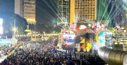 Potret perayaan malam tahun baru di Jakarta. (Sumber: Berita Jakarta)